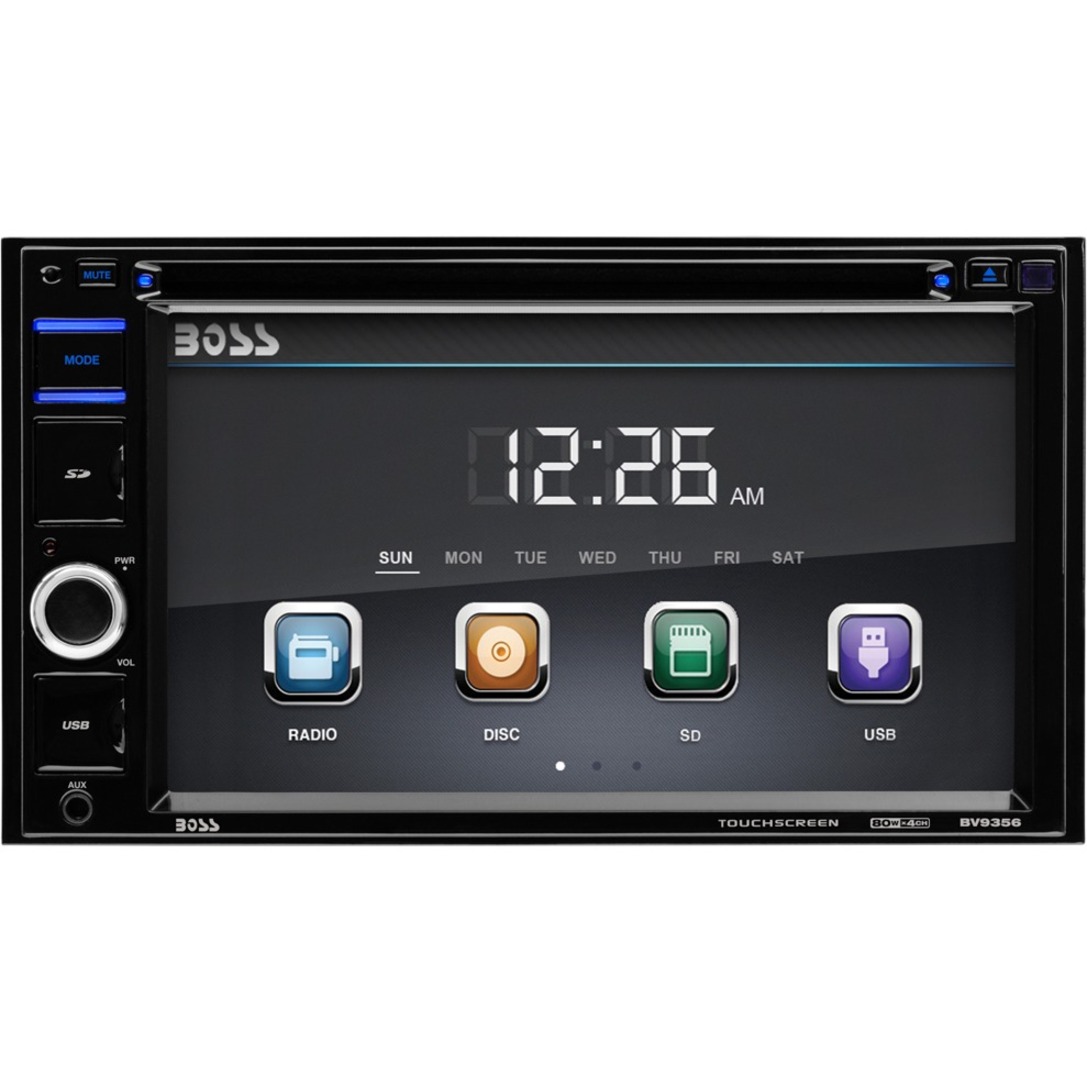 Boss Audio BV9356 Double-DIN DVD/CD RDS Receiver with 6.2" Digital TFT Monitor - image 4 of 6