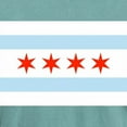 thumbnail image 3 of CafePress - Chicago Flag T Shirt - Mens Comfort Colors Shirt, 3 of 5