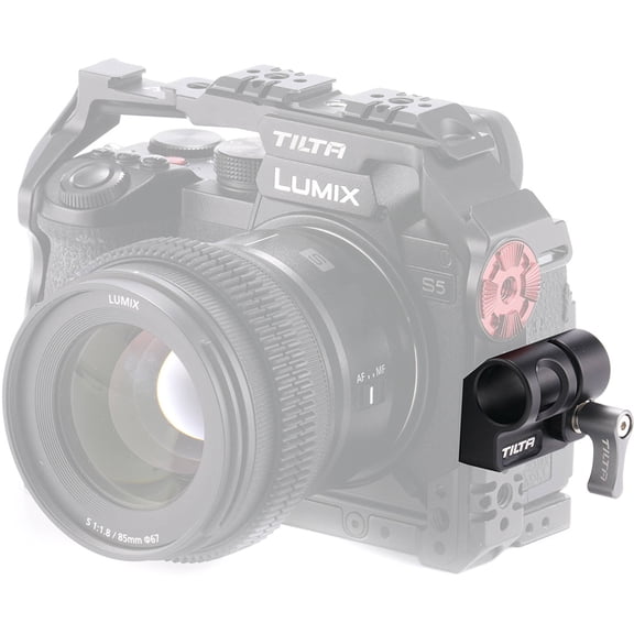 Tilta 15mm Rod Holder to NATO Rail Adapter, Black