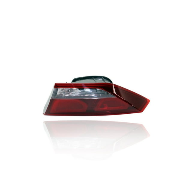 Tail Light Assembly - Compatible/Replacement for '17-18 Hyundai Elantra Sedan SE/SEL/Value/Eco (Korean-Built) - Halogen, Inner On Trunk Lid - Right Hand - Passenger - 92404F2000