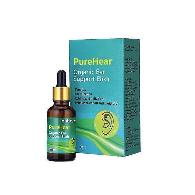 Purehear Organic Ear Support Elixir, Natural Products Organic Ear Oil