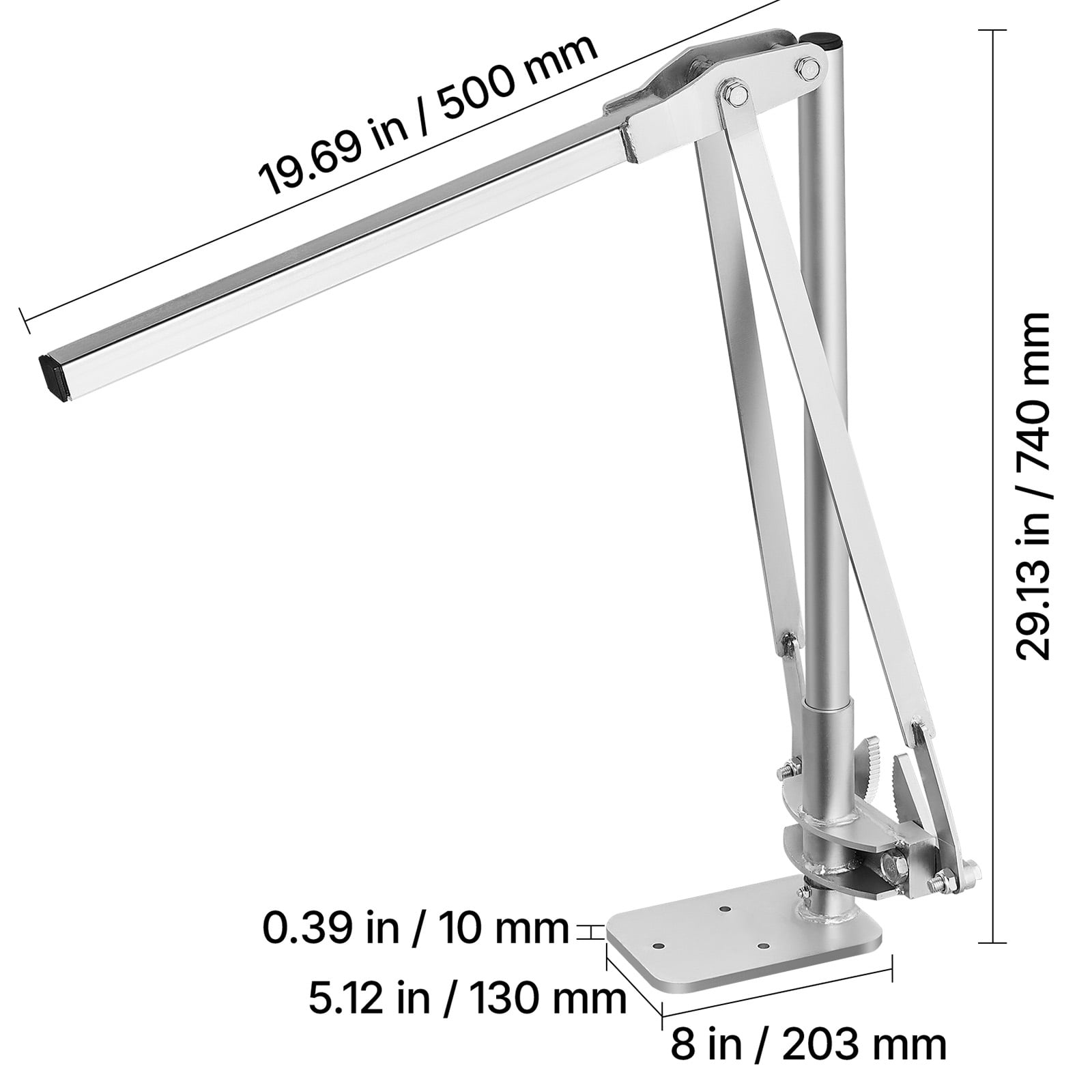 KFFKFF T Post Puller with 3.54 in Max Clamping Width, Durable Steel Jaw Grip, Powder-Coated Surface, Compact Design, Effort-Saving Tool for Removing Rebar Stakes, Wooden Stakes, and Road Signs