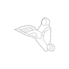 Genuine OE Toyota Repair Bracket - 81196-74030