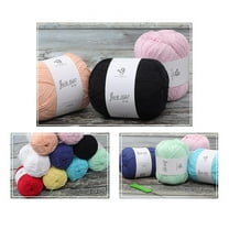 1X Ball of Yarn Cotton Thread Wool Hand Knitting in Thick Wool Diy Scarf Line Diy Knitting Diy