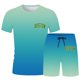 thumbnail image 4 of Playeras De Algodón Para Hombre, Camiseta Holgada Con Estampado De Letras De Ciudad Para Hombre, Conjunto De Ropa Deportiva De Verano, Ropa Deportiva Informal, 4 of 4