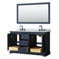 thumbnail image 2 of Wyndham Collection WCV232360DBCCMUNOM58 Avery 60" Free Standing Double Basin Vanity Set -, 2 of 7