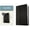 Black & Onyx Leather, variant on KJV Thinline Reference Bible, Filament-Enabled Edition (LeatherLike, Reverent Cross Dark Brown, Red Letter) (Hardcover)