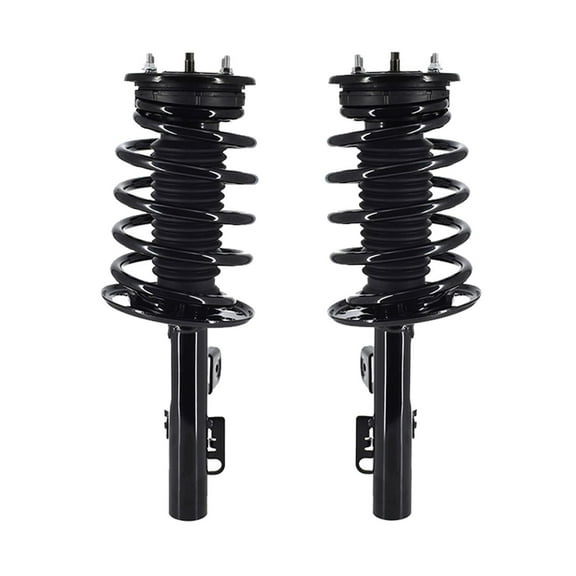 Pair 2 Front L-R Quick Complete Strut-Coil Spring For 2008 2009 Ford Taurus FWD