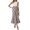 Purple, variant on Long Skirts for Women Comfort Waist Floral A Line Skirts Summer Lightweight Wedding Guest Party Causal Skirts, L