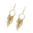 thumbnail image 1 of Pendientes Colgantes Perfecl de Larga para Mujer Aleación dorado, 1 of 8