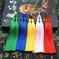 thumbnail image 3 of U8MO 18cm Double Tassel Trim Pendant Jewelry Making DIY Handcrafted Accessories-Yellow, 3 of 8
