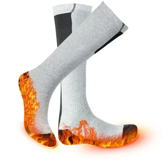 Winter Smart Heating Socks Outdoor Ski Tube Heating Socks Three-speed Temperature Control USB Charging Heating Socks