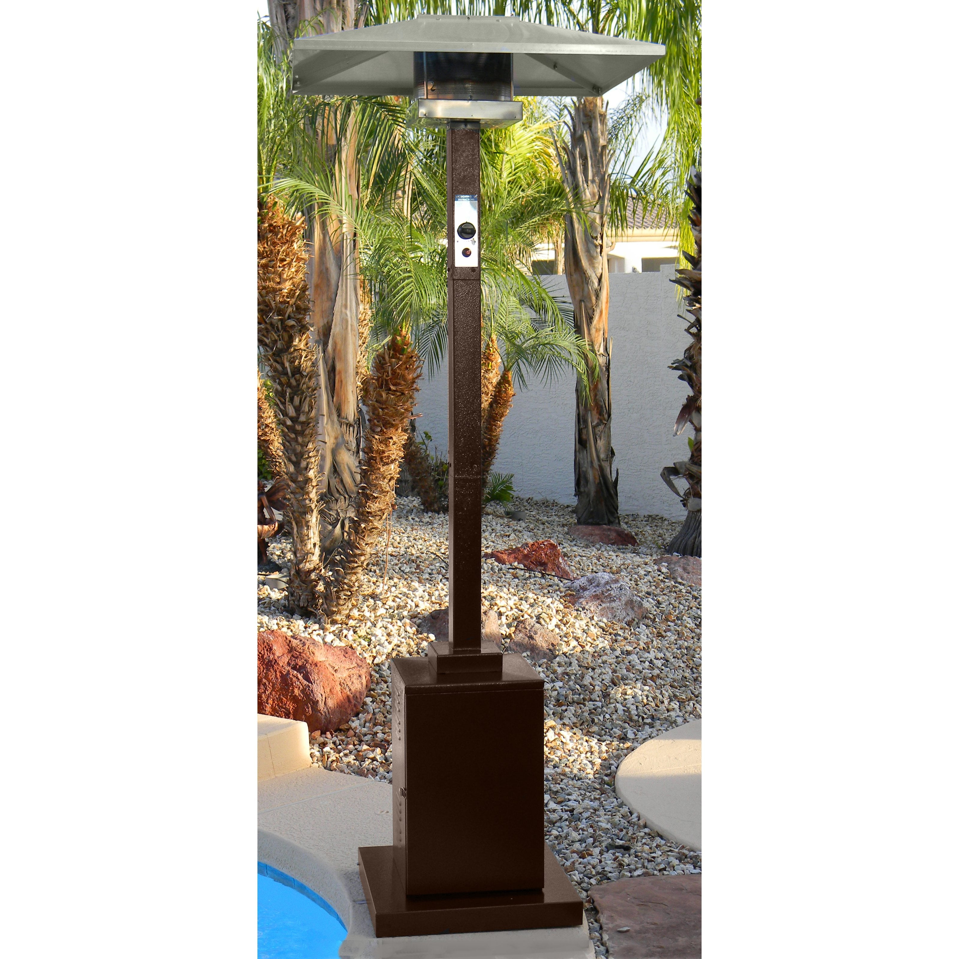 AZ Patio Heater Tall Commercial Hammered Bronze Patio Heater by AZ Patio Heaters
