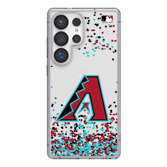 Arizona Diamondbacks Galaxy S8 Confetti Design Clear Case