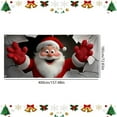 thumbnail image 3 of Uxgjfwu Christmas Garage Door Cover, Santa Claus Design Large Door Decoration, Weather-Resistant Holiday Display for Outdoor Decor, 3 of 5