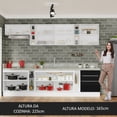 thumbnail image 5 of Cocina Integral Completa Modular Madesa Lux Sabrina 300 BN, 5 of 5
