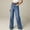 01 Navy, variant on YueHuiYing Wide Leg Jeans Woman High Waist Pull On Baggy Tretchy Jean Pants Straight Leg Denim Pants