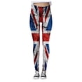thumbnail image 3 of Pimfylm American Flag Leggings for Women Girls Leggings Skinny High Waist Stretchy Tights Trouser Yoga Pants Fourth of July Outfits(Blue,XL), 3 of 6