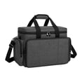 thumbnail image 1 of Estuche organizador de maquillaje grande, bolsa de almacenamiento con divisores, organizador de maquillaje, bolsa de maquillaje de viaje portátil para, 1 of 8