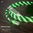 thumbnail image 1 of Magnetic Charging Cable Streamer Fast Charging Cable Lighting Micro USB Cable LED Magnet Charger Type-C Cable, 1 of 5