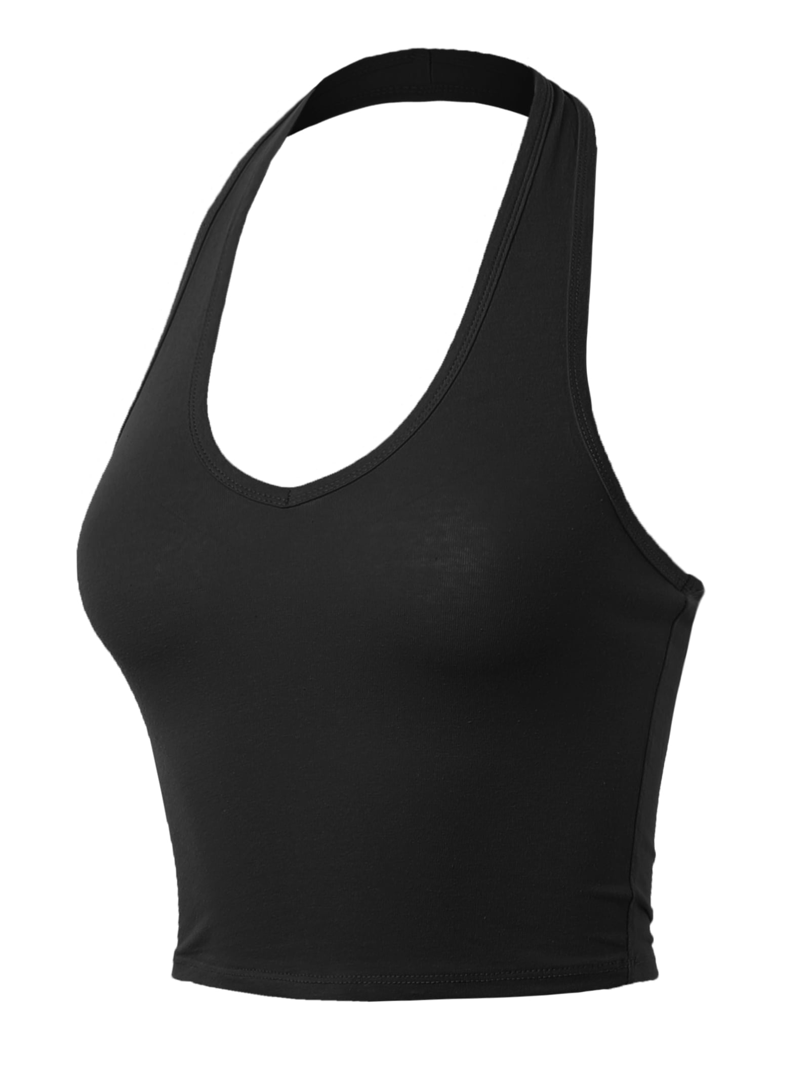 spandex halter top