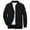Black, variant on Timoontee Men's Lightweight Cardigan Coats Long Sleeve Pocket Stand Collar Zip Up Outwear Casual Sports Coat for Hiking Jogger Gym Workout Coffee XXL