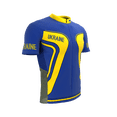 thumbnail image 1 of Ukraine Full Zipper Bike Short Sleeve Cycling Jersey  for Men - Size M, 1 of 4