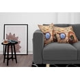 thumbnail image 3 of Ambesonne Tea Party Throw Pillow Cover 2 Pack, Herbal Pot Rustic, 24", Multicolor, 3 of 5