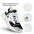 thumbnail image 3 of Edgar Allan Poe The Raven Poem Walking Shoes for Men Woman Lightweight Tennis Fashion Elastic Sports Shoes Cushion Basketball Shoes, 3 of 7
