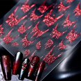 thumbnail image 1 of Pegatinas para uñas ZASKHLD araña 5D rojo Halloween, 1 of 7