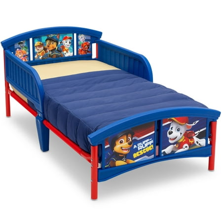 Delta Children Nick Jr. PAW Patrol Plastic Toddler Bed, (Best Toddler Bed Australia)