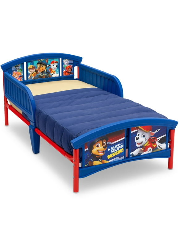 Delta Children Nick Jr. PAW Patrol Plastic Toddler Bed, Blue