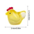 thumbnail image 4 of Luminous DIY Glow in The Dark Resin Chicken Decor - Mini Hens for Dollhouse, Garden, Party & Home Night Light, Cute Glowing Poultry Ornaments, 4 of 6