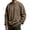 16#Coffee, variant on Basic Crew Neck Sweatshirt for Men, Long Sleeve Drop Shoulder Solid Color Pullover, Fall Regular Fit Casual Streetwear Top Green M