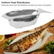 thumbnail image 4 of Bandeja Para La Parrilla En Forma De Pescado, Bandeja De Parrilla De Pescado, Construcción De aleación De Aluminio, El Transmite Rápidamente Y Uniformemente El Calor A Los, 4 of 7
