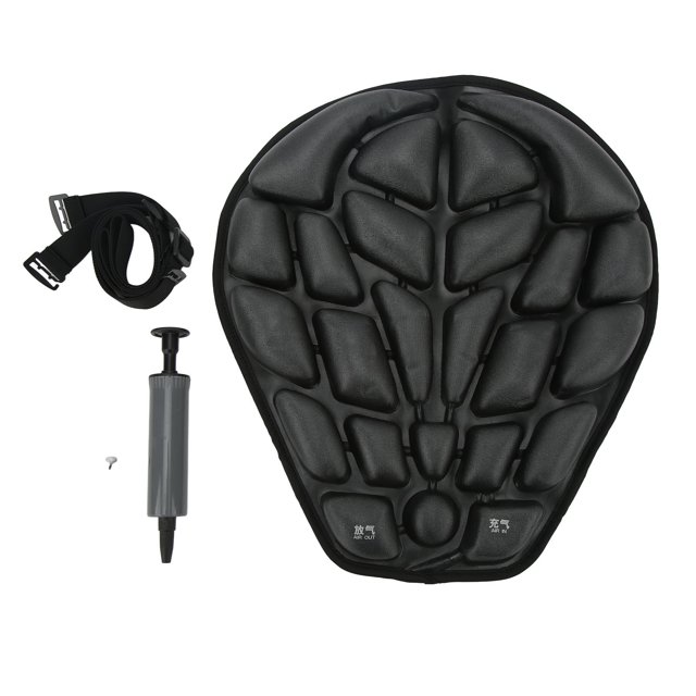 Cojín de Aire para Motocicleta ANGGREK Inflable Ergonómico Impermeable IP68 Con Bomba