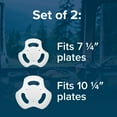 thumbnail image 6 of Camco Stack-A-Plate - Plastic with Non-Slip Backing, Bright White (43601), 6 of 11