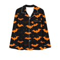 thumbnail image 5 of Enjoytime Sets for Women Clothing Two Piece Halloween Vintage Printed Sleepwear Long Sleeve Tops Loose Pants Loungewear Cute Soft Button Down Pajamas Women, 5 of 6