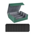 thumbnail image 4 of Bunblic Card Deck Box Gathering Card Toy Durable Magnetics Closure Game Card Storage Green Gray, 4 of 8