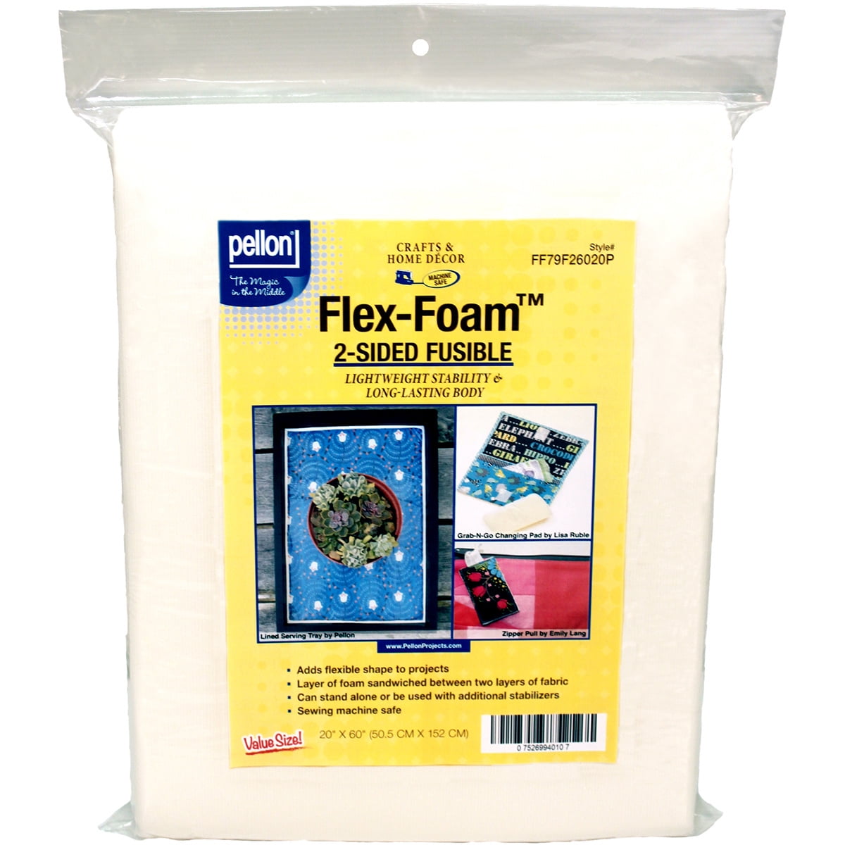 Flex-Foam 2-Sided Fusible Stabilizer, 20' x 60'