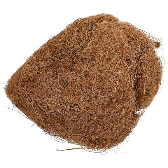 Clispeed Comfortable Brown Coconut Fiber Bedding for Bird Nests Provides Insulation and Dryness