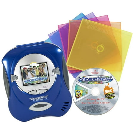 VideoNow Color Player, Blue With Bonus Disc and 5 Jewel Cases