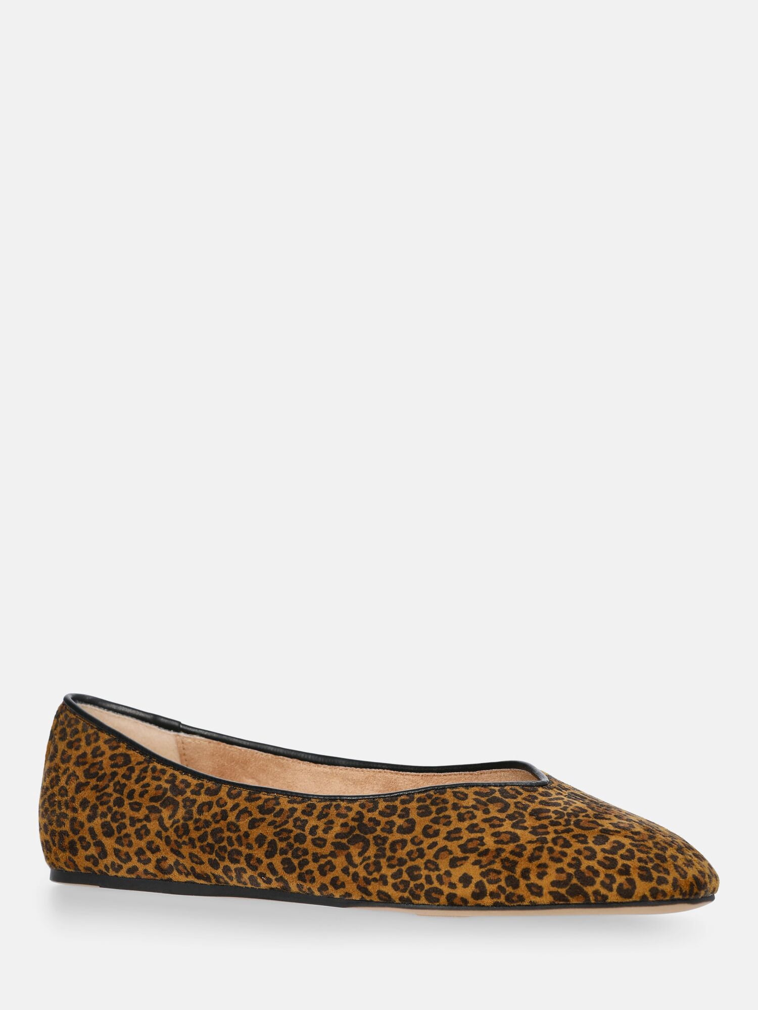 Scenario Women's Faux Suede Ballet Flats
