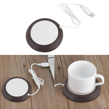 

USB Insulation Grain Cup Beverage Mug Mat Warmer Office Tea Milk Coffee Cup Pad