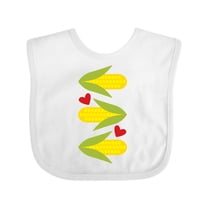 Inktastic Corn Lover Corn on the Cob Boys or Girls Baby Bib