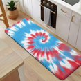 thumbnail image 5 of Colorful Tie Dye Mandala Pattern Kitchen Rug Mat,Kitchen Runner Rugs Non Skid Washable,Decorative Kitchen Floor Mats for Kitchen,Sink,Laundry,17"x47.2", 5 of 7