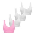 thumbnail image 2 of GERsome 4 Pack Women's Seamless Comfort Workout Sports Bra Low-Impact Activity Sleep Bras (S-XXXL), 2 of 5