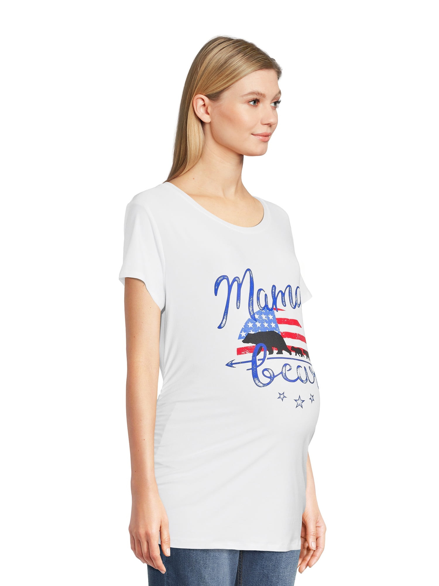 Time and Tru Women's Maternity Graphic TShirt