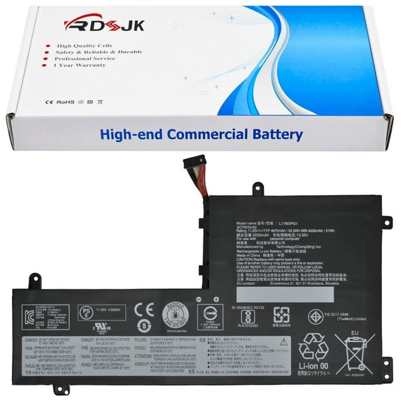 New L17L3PG1 11.34V 52.5Wh Laptop Battery for Lenovo Legion Y530-15ICH Y545-PG0 Y540-17IRH Y540-15IRH Y7000P Series L17M3PG3 L17M3PG1 L17C3PG1 5B10Q82428 5B10Q88561 5B10Q93417