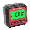 thumbnail image 1 of S SERENABLE Jauge d'Angle Numérique Outil de Mesure Rétroéclairé LCD Fixe les Angles Rapporteur de Cube Sans Ampoules, 1 of 9
